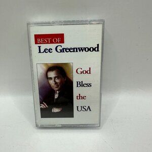Best Of Lee Greenwood "God Bless The USA" Cassette Tape